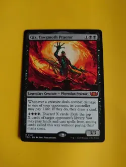 Gix, Yawgmoth Praetor. Mythic TDC M0181 Phyrexian MTG Card. - Image 4