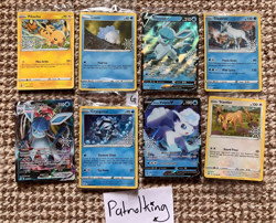 Pokemon 2023 Holiday Advent Calendar Stamped Cards x 8 - Full Set - Sealed - TCG - Image 1