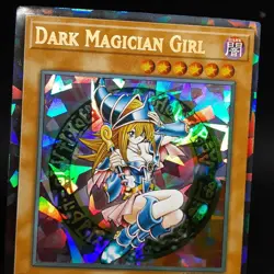 YuGiOh Dark Magician Girl, (Custom Card), Shatter Foil, Non-Official, Orica Alt - Image 1