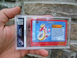 2022 Topps Chrome Metazoo TIZHERUK Orange Refractor 05/25 Card AGS Grade 9 - Image 4