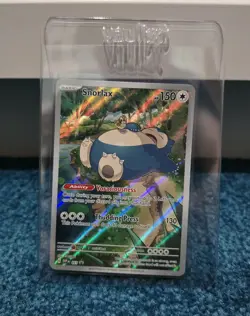 Pokemon TCG Snorlax SVP 051 Black Star Promo Holo Card 151 - Image 1