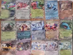 Lot Of 15 Double Rare Pokemon Cards NM English NO Duplicates - Image 3