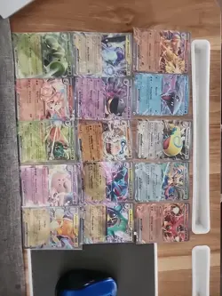 Lot Of 15 Double Rare Pokemon Cards English Near Mint NO Duplicates - Image 1