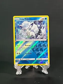 Alolan Vulpix 21/145 - Guardians Rising Reverse Holo - Pokemon TCG - Raw Card - Image 1