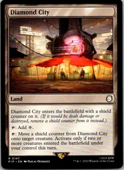 Diamond City R Land regular Universes Beyond: Fallout 147 Near Mint - Image 1