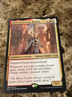 GENERAL FERROUS ROKIRIC Magic the Gathering MTG Modern Horizons 2 - Image 1