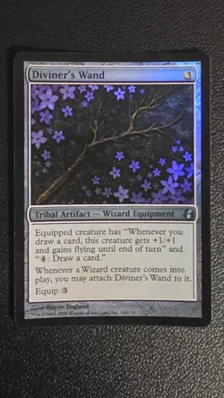 Diviner's Wand Morningtide Foil NM - Image 1