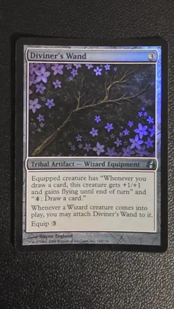 Diviner's Wand Morningtide Foil NM - Image 2