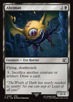 1x Ahriman - Foil NM Eng MTG - Final Fantasy - Image 1