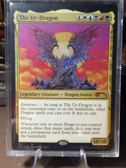 Magic Gathering Secret Lair Drop Series The Ur-Dragon Mint (In Hard Shell Case) - Image 1