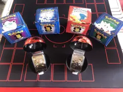 Pokemon 23K Gold Plated 1999 Burger King Pokeballs - Complete Set - 6/6 - Image 1