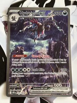 Hydreigon ex 169/086 2025 Pokemon White Flare [PACK FRESH MINT/NEAR MINT] - Image 1