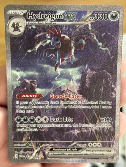 Hydreigon ex 169/086 2025 Pokemon White Flare [PACK FRESH MINT/NEAR MINT] - Image 5