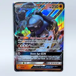 Pokemon TCG Carracosta GX SM239 - Ultra Rare - Black Star Promo Sun & Moon NM - Image 2
