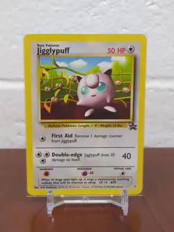 Pokemon Jigglypuff 7 WoTC Black Star Promo NM - Image 1