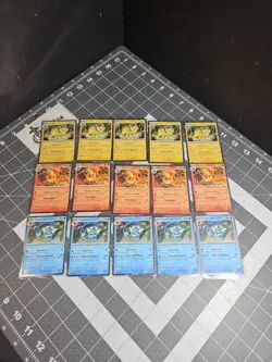 LOT - Pokemon Jolteon Flareon Vaporeon SVP 167 168 169 Promo Set Holo Prismatic - Image 2