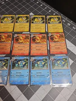 LOT - Pokemon Jolteon Flareon Vaporeon SVP 167 168 169 Promo Set Holo Prismatic - Image 4