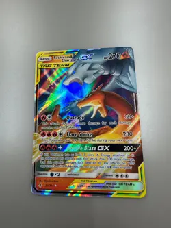 Reshiram & Charizard GX 20/214 Pokemon TCG Sun & Moon Unbroken Bonds NM - Image 1