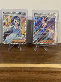 Acerola's Mischief Mega Evolution English 165/132 & Fennel Full Art Trainer - Image 1