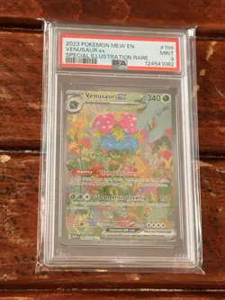 Venusaur ex 198/165 Sv: Scarlet & Violet 151 🔥 Banger✨ Pokemon TCG PSA 9 - Image 1