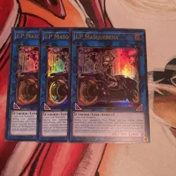 Yugioh! 3x I:P Masquerena Alternate Art RA02-EN042 Ultra Rare 1st Ed NM - Image 1