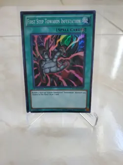 First Step Towards Infestation HA05-EN057 Super Rare 1st Edition Yugioh! - Image 1