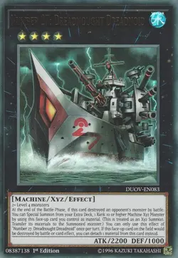 Yugioh! Number 27: Dreadnought Dreadnoid - DUOV-EN083 - Ultra Rare - 1st Edition - Image 1