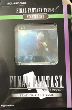 Final Fantasy Trading Card Game Starter Set Deck Type 0 English Edition New - Image 1