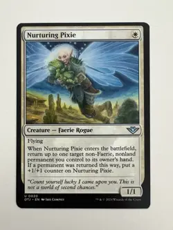 Nurturing Pixie MTG Magic the Gathering Card NM Near Mint OTJ - Image 1
