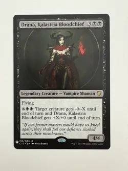 Drana Kalastria Bloodchief MTG Magic the Gathering Card NM Near Mint C17 - Image 1