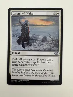 Calamity’s Wake MTG Magic the Gathering Card NM Near Mint BRO - Image 1