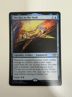 The Key to the Vault Foil Promo Bundle MTG Magic the Gathering Card NM Mint OTJ - Image 1
