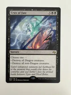 Crux of Fate MTG Magic the Gathering Card NM Near Mint FRF - Image 1