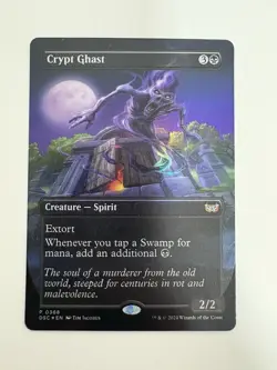 Crypt Ghast Foil Borderless Promo MTG Magic the Gathering Card NM Near Mint DSC - Image 1