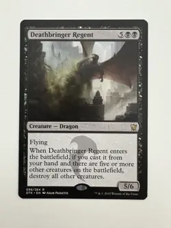 Deathbringer Regent MTG Magic the Gathering Card NM Near Mint DTK - Image 1
