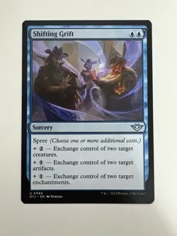 Shifting Grift MTG Magic the Gathering Card NM Near Mint OTJ - Image 1