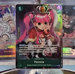 Perona (Illustration Box Vol.4) OP09-034 One Piece Foil - SEALED Promo Card NM - Image 1