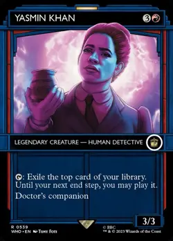 🧙Yasmin Khan 0539 WHO FOIL Dr Who MTG - Image 1