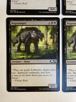 4x Mtg Core Set 2019 M19 Bogstomper NM Magic The Gathering - Image 2