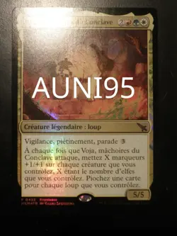 mtg magic Voja, Jaws of the Conclave FOIL FRENCH vf fr machoires machoires du - Image 1