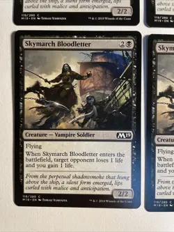 4x Mtg Core Set 2019 M19 Skymarch Bloodletter NM Magic The Gathering - Image 2