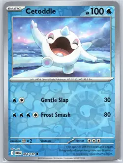 Cetoddle 064/182 Near Mint SV10: Destined Rivals Pokemon Shipnow - Image 1