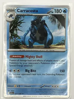 Carracosta - 023/086 Rare Holo NM Pokemon SV: Black Bolt - Image 3