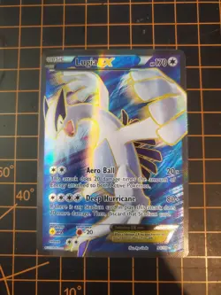 Lugia EX 94/98 Full Art Ultra Rare Ancient Origins Pokemon TCG NM With Hard Case - Image 2
