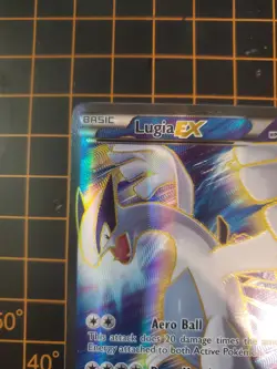 Lugia EX 94/98 Full Art Ultra Rare Ancient Origins Pokemon TCG NM With Hard Case - Image 4