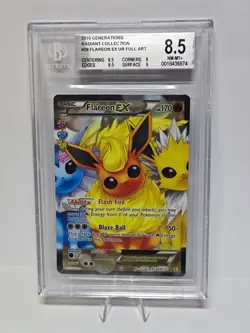Flareon EX RC28/RC32 Ultra Rare - Pokemon XY Generations Radiant BGS 8.5 - Image 1