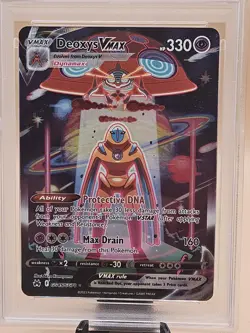 2023 POKEMON CROWN ZENITH #GG45 FA/DEOXYS VMAX CROWN ZENITH PSA 10 GEM MINT - Image 2