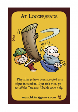 Munchkin Booty At Loggerheads Promotional Card Exclusive Warehouse 23 10d2 - Image 1