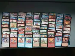 90 Urza's Destiny. MTG Cards Only Lot. Old Vintage. DEST1 Tehered Griffin - Image 1