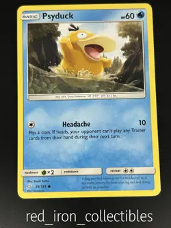 Psyduck 26/181 Common Team Up Sun & Moon Pokemon Card 2019 - Image 1